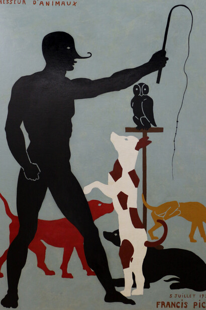 Francis Picabia, Dresseur d'animaux, 1923. Cortesía del Centre Pompidou