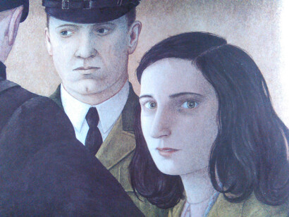 Ritratto di Anne Frank di Josephine Poole e illustrato da Angela Barrett.