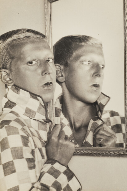 Claude Cahun, 1894 - 1954, Self Portrait 1927. Image courtesy of the Wilson Centre for Photography
