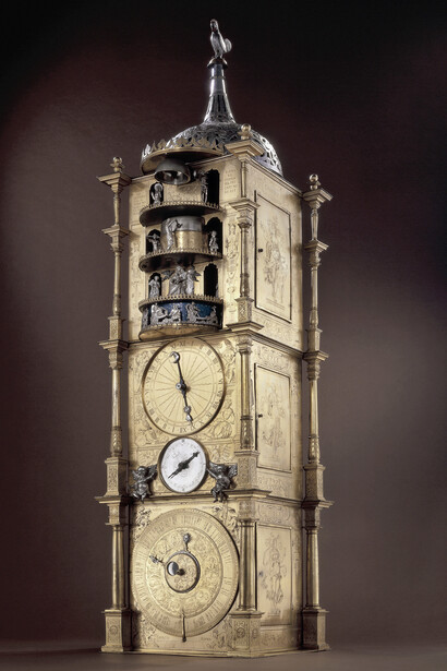 The Strasbourg Clock, Carillon clock with automata, by Isaac Habrecht, Strasbourg, France, AD 1589 © The Trustees of the British Museum