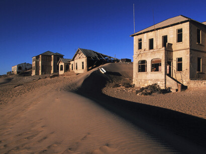 Las calles de Kolmanskop