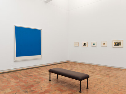 Ellsworth Kelly, Aux bords de l’eau, vue de l'exposition. Avec l'aimable autorisation de la Fondation Marguerite et Aimé Maeght
