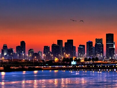 El skyline de Miami