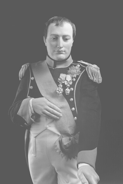 Hiroshi Sugimoto, Napoleone Bonaparte, 1999, stampa ai sali d’argento, 93,7 x 74,9 cm, Courtesy l’artista
