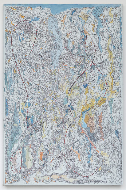 Cecilia Biagini, Daydream, 2019, Acrylic on canvas, 54 x 34 in, 137.16 x 86.36 cm