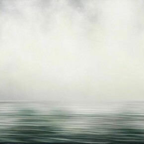 Louise LeBourgeois, Water: Luminous Dance #507, 2013, Oil on panel, 30 x 60 inches