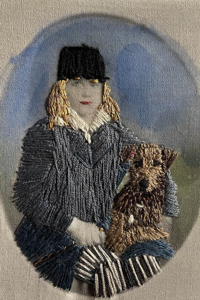 Elizabeth Knight, Rider (detail), 2024. Courtesy of PDX Contemporary Art