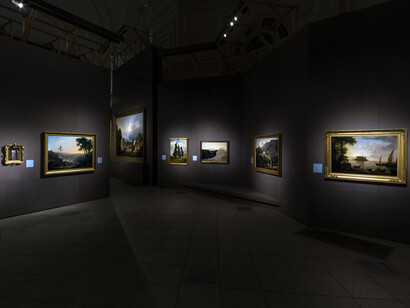 Una infinita bellezza, allestimento mostra. Courtesy of Reggia di Venaria