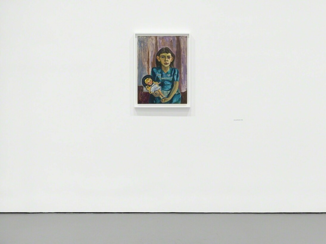 Alice Neel. Uptown, Exhibition view. Courtesy of David Zwirner