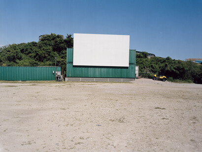 Tina Barney, Drive­ In, 2017, chromogenic color print, 20 x 24 inches, 50.8 x 61 cm. Edition of 5 (#1/5)© Tina Barney. Courtesy Paul Kasmin Gallery