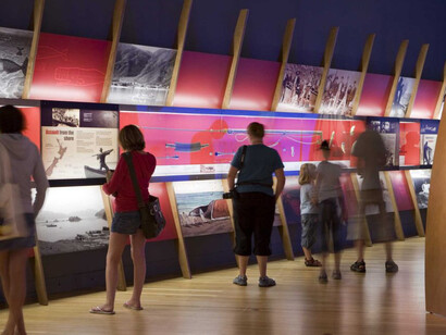 Whales: Giants of the Deep, Exhibition view. Courtesy of Witte Museum 