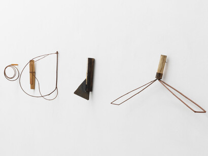 Jean-Georges Massart, To choose to make visible / The almost nothing, exhibition view. Courtesy of Rossicontemporary