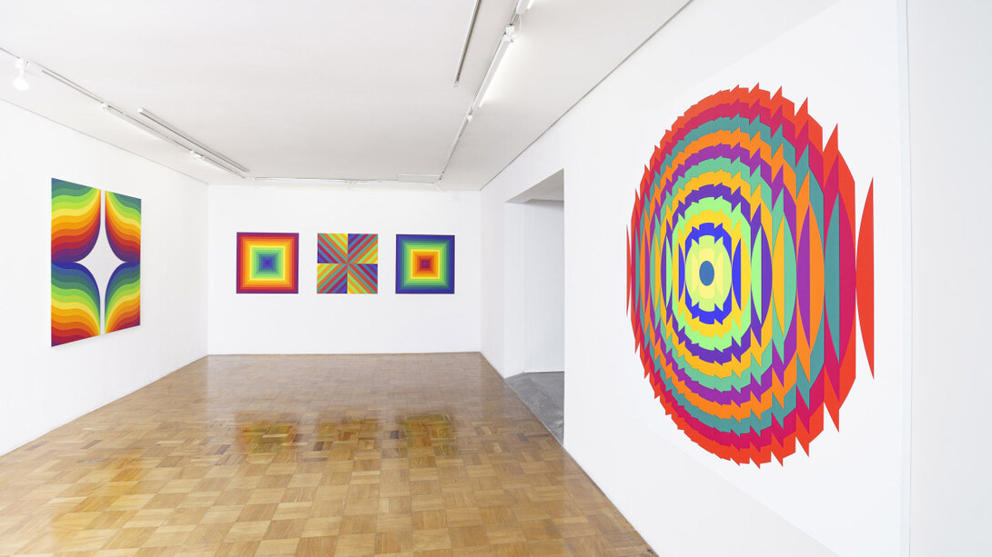 Julio Le Parc, Couleurs, exhibition view. Courtesy of Nara Roesler Gallery