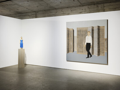 Stephan Balkenhol, exhibition view. Courtesy of König Galerie