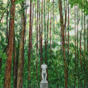 Amirhossein Bayani, Paradise (detail), 2023. Courtesy of Zawyeh Gallery