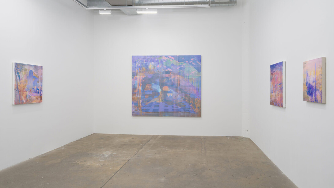 Zoe Walsh, Outsides, exhibition view. Courtesy of Vielmetter