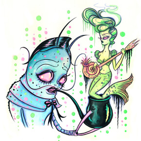 Camille Rose Garcia. Courtesy of Corey Helford Gallery