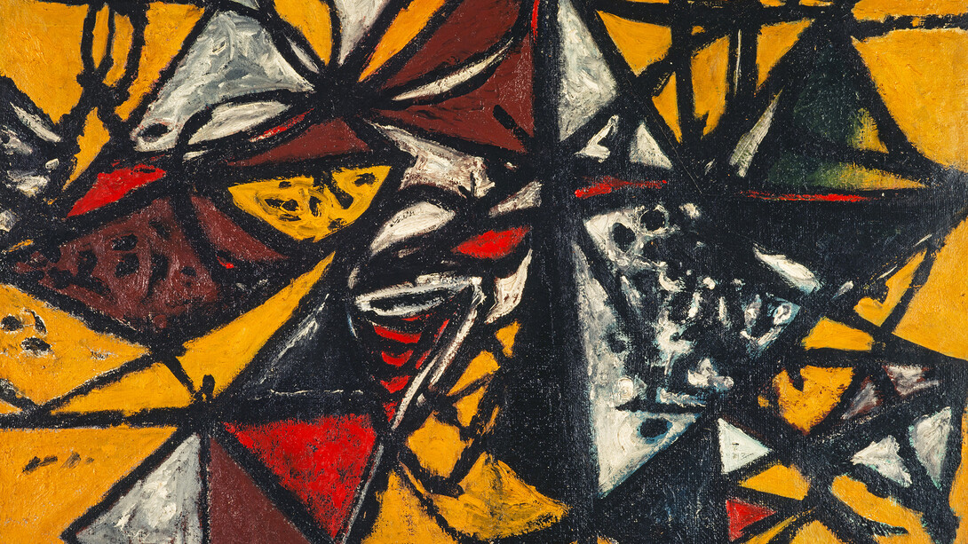 William Gear, Landscape, 1949, Copyright the Artist's Estate, Scottish National Gallery of Modern Art