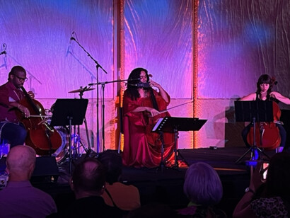 Daniel de Jesus performance at the Barnes Foundation