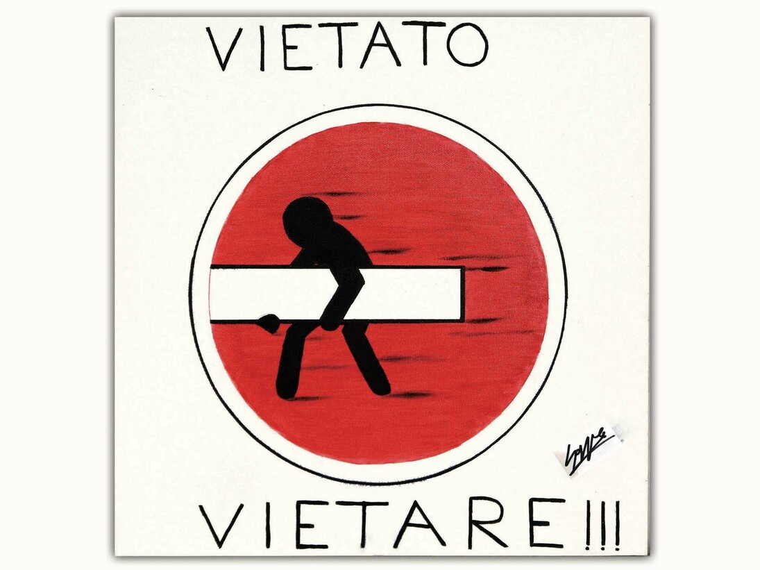 Sangre. Courtesy of Galleria Statuto13