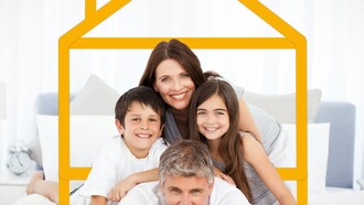 En casa con la familia