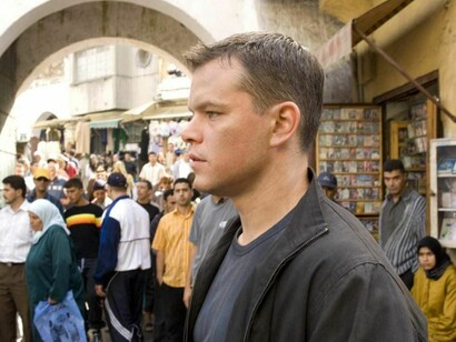 Matt Damon durante el rodaje de una nueva entrega de ourne en Santa Cruz de Tenerife