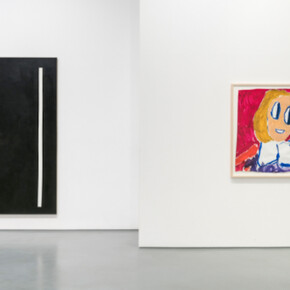 André Butzer, Exhibition view. Courtesy of Galerie Max Hetzler