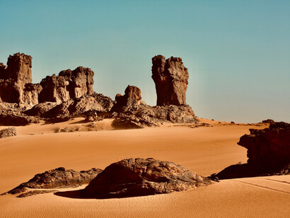 Macizo de Ahaggar o de Hoggar, Argelia