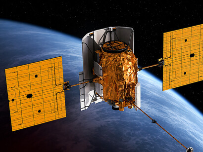 An autonomous satellite operating within a growing network of orbital infrastructure