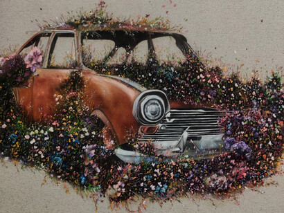 Ali Moradi, Cars. Courtesy of Barbara Frigerio Contemporary Art