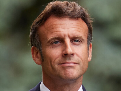 French president Emmanuel Macron, a rising figure in NATO