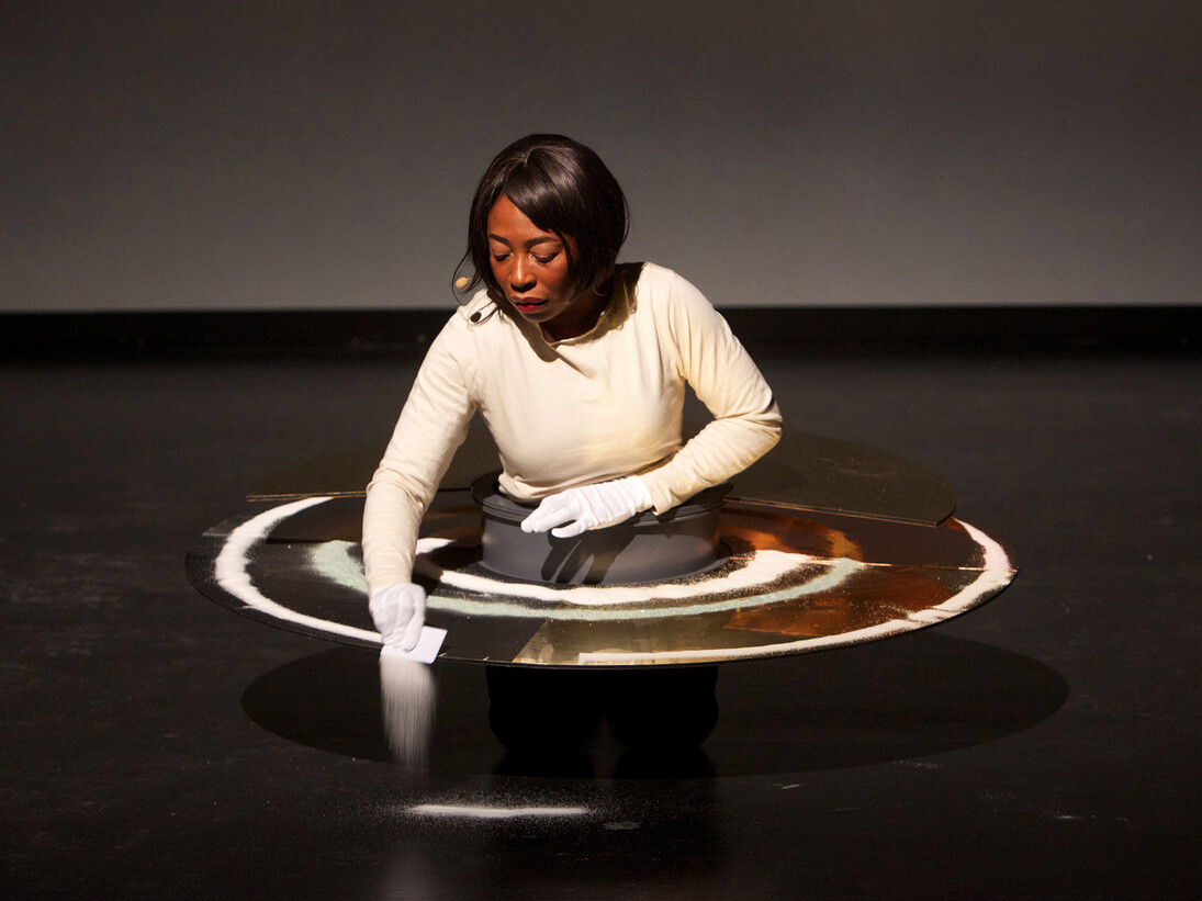 Otobong Nkanga 'Glimmer Fragments Performance', 2014 © the artist