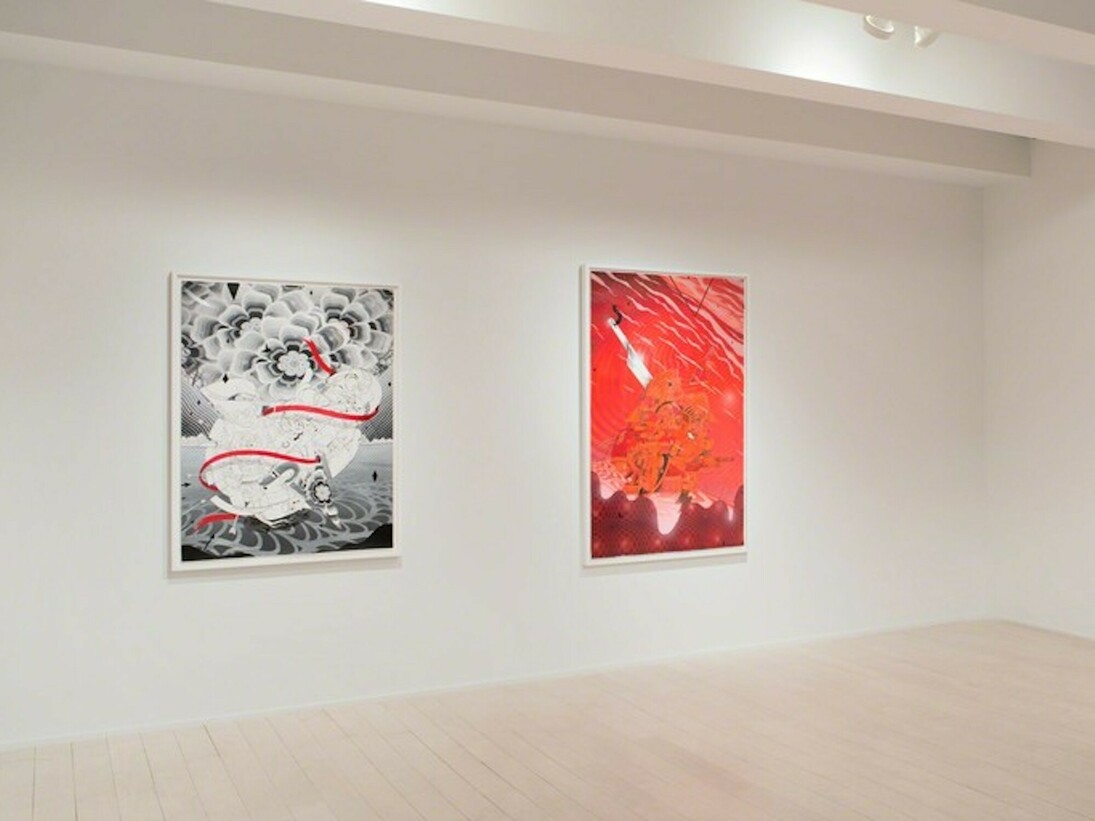 How and Nosm: Infinite Moments, Exhibition view. Courtesy of Jacob Lewis Gallery