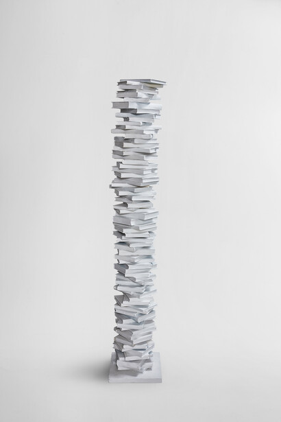 Perrone Lorenzo e Simona, Caos bianco, 2020. Courtesy of Punto sull’Arte Gallery 