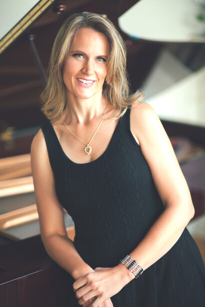 La compositora Amy Wurtz (fotografía de Alain Milotti)