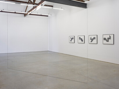 Iran do Espírito Santo & Fred Sandback. Courtesy of Fortes D’Aloia & Gabriel Carpintaria