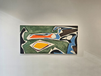 Edward Zutrau, Thirty years, two worlds, exhibition view. Courtesy of Lincoln Glenn Gallery