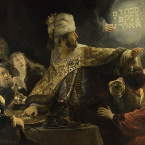 Belshazzar’s Feast, c.1635
by Rembrandt (Rembrandt Harmensz van Rijn)
National Gallery, London. Bought with a contribution from The Art Fund, 1964