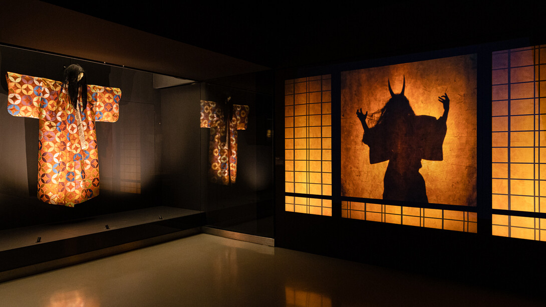Japan. Festivities and rites, exhibition view. Courtesy of Fundação Oriente