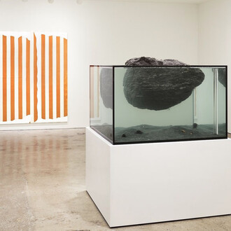 Daniel Buren. Courtesy of Nahmad Contemporary