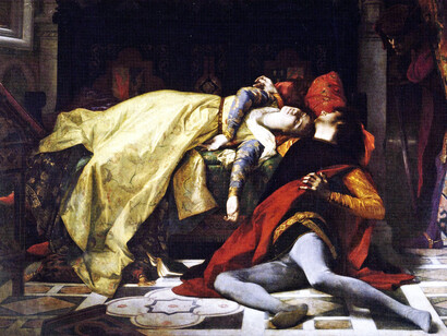 Alexandre Cabanel. Morte di Francesca da Rimini e di Paolo Malatesta, 1870