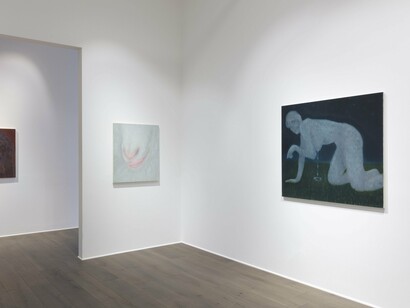 Installation View, Julia Kowalska, Secrets of Our Loves, 2024. Courtesy of Steve Turner Gallery
