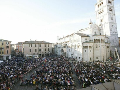 Modena, piazza Grande. Foto Elisabetta Baracchi