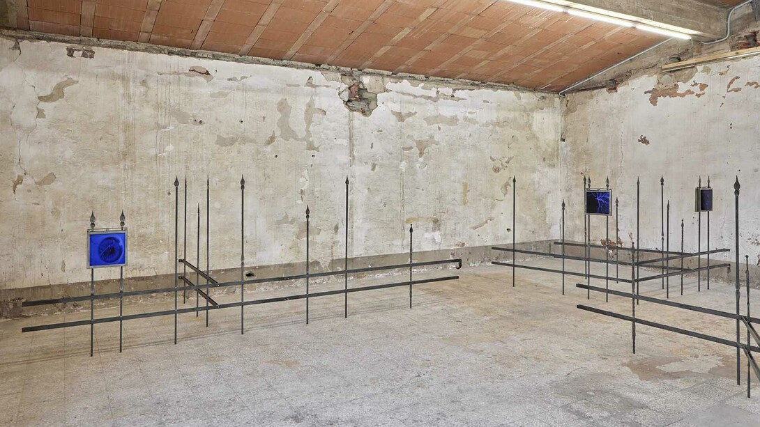 Andro Eradze, Heavy centers, exhibition view. Courtesy of SpazioA