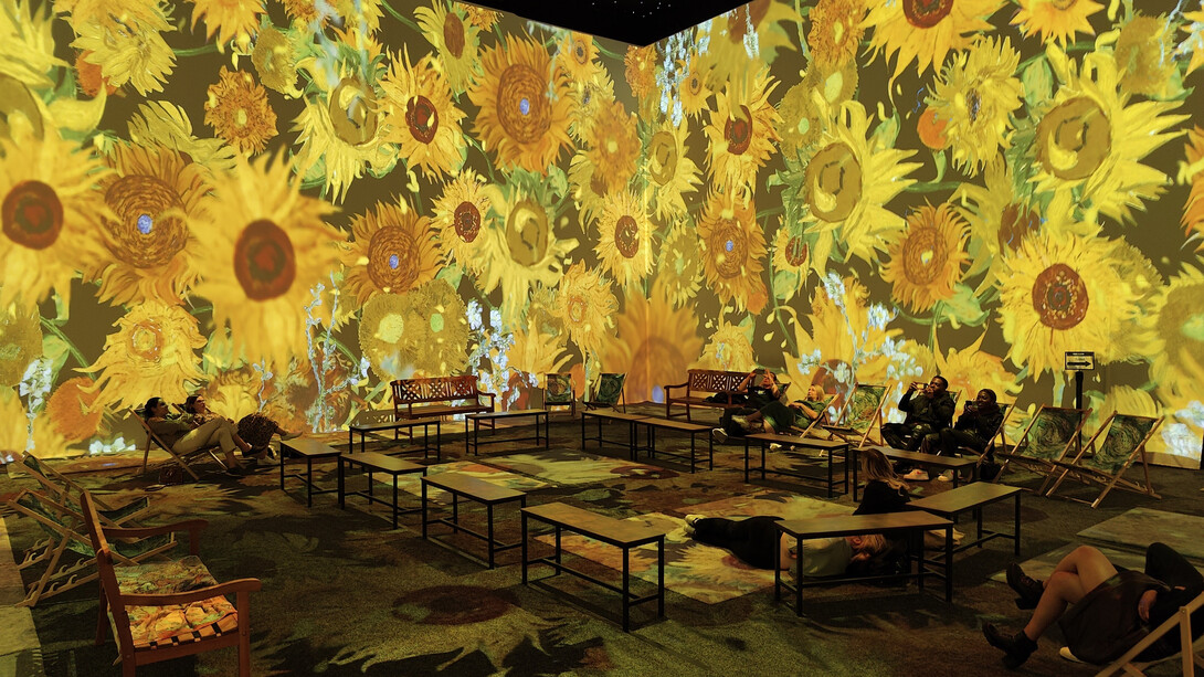 Van Gogh, the immersive experience. Courtoisie de Fever