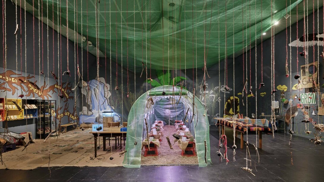 Various artists, And this is us 2025. Young artists based in Frankfurt, exhibition view. Courtesy of Frankfurter Kunstverein