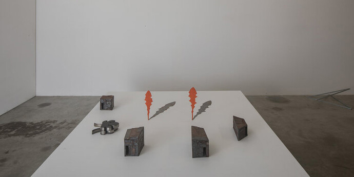 Locus Rei, Exhibition view. Courtesy of Galleria Doris Ghetta