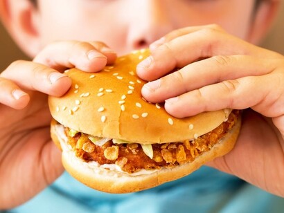 Food with too much fat