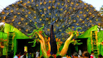 Jagadhatri Puja in Chandannagore. Ph. Anunoy Samanta