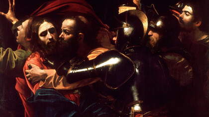 «La captura de Cristo» o «El beso de Judas» (1602), Caravaggio